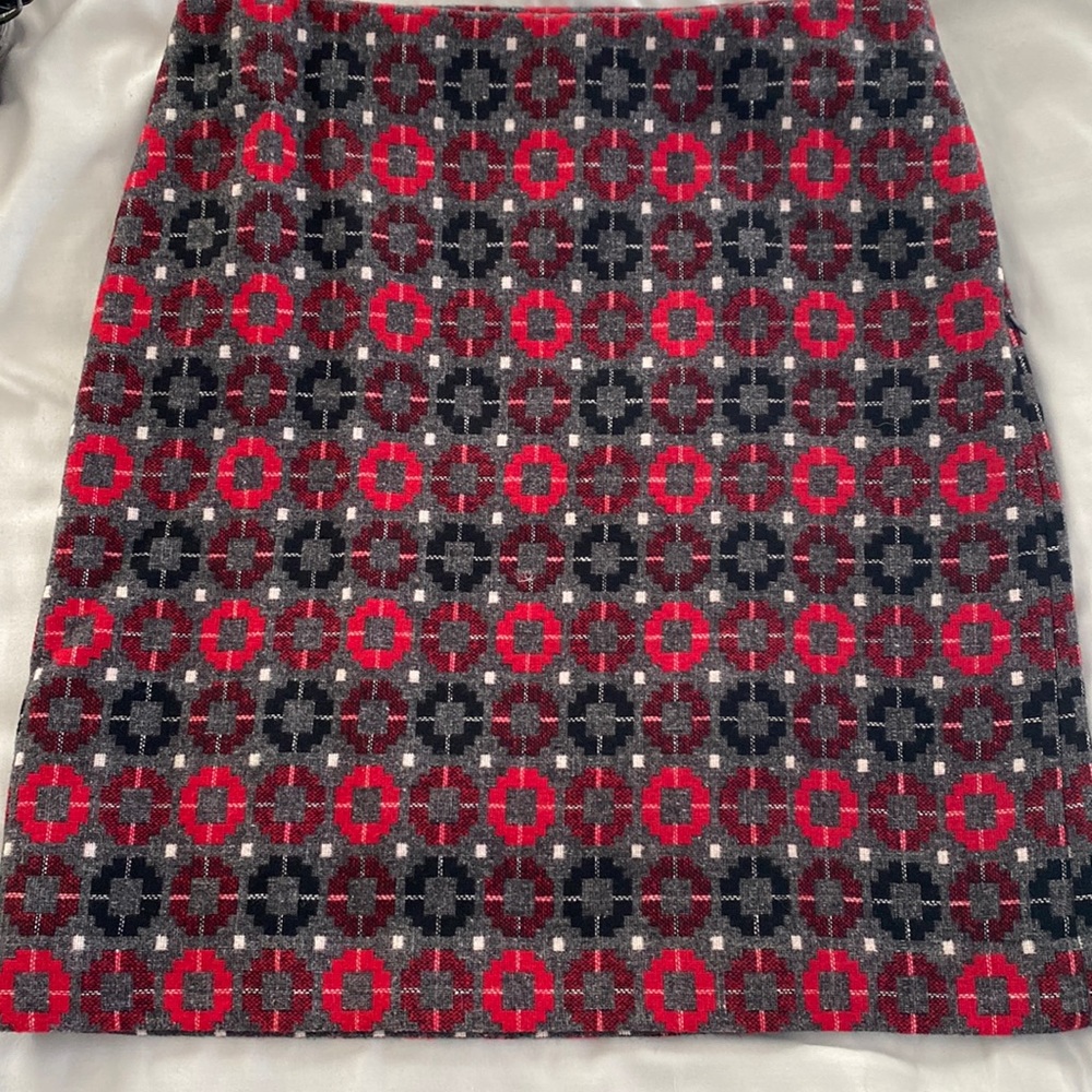 Talbots wool mini size 8